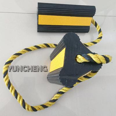 橡胶止轮块 车轮轮阻 车轮止退器 橡胶轮挡 云程价优