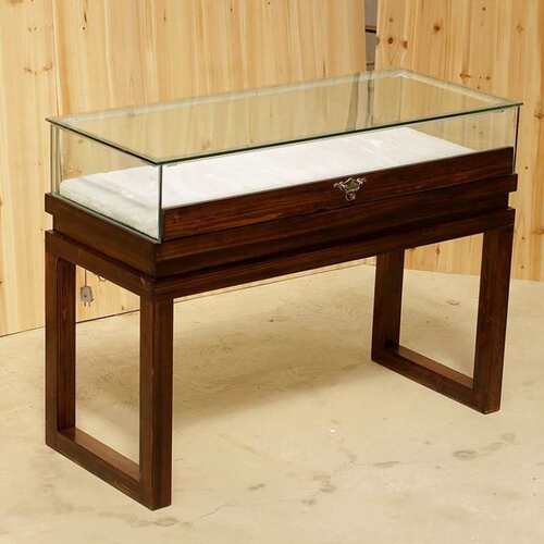 珠宝展示柜实木博物馆中式古展柜玉器翡翠柜台展厅复古饰品首饰