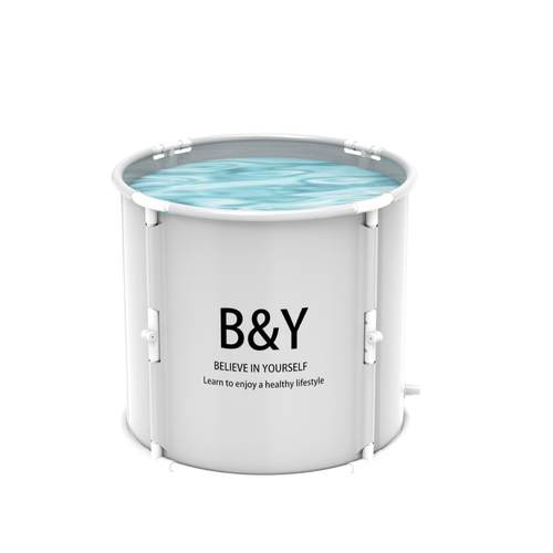 成人叠泡澡桶便携式折叠泡澡桶加大儿童家用沐浴折洗桶澡QDY厂现