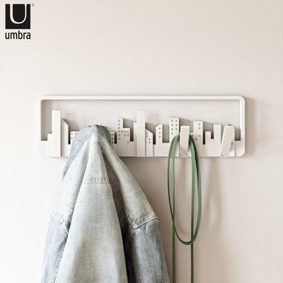 NAK加拿大ubra挂钩进创意m装墙壁挂衣钩玄关饰隐形门挂衣架可免打
