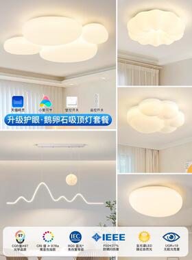 客灯厅吸顶灯现代简约大气油风猫爪网ZUW红主打山具全屋奶20中25