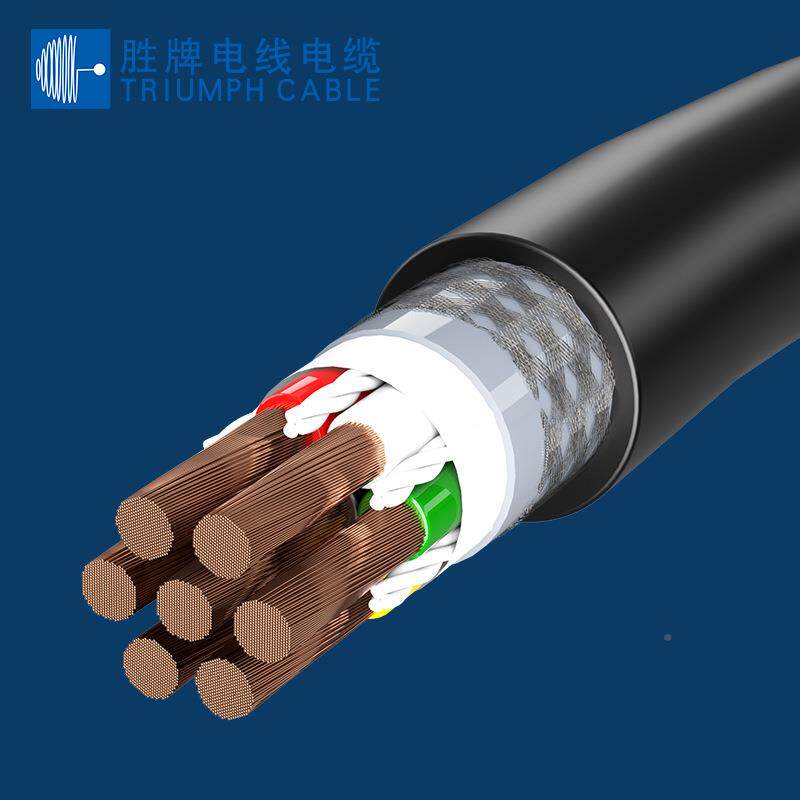 裸铜特软PVC线填充导线UL205246芯1护套线高速运AWF动弯棉折拖链