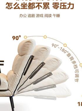 厂家YPC直销公室折叠躺椅休时沙发可座椅家用简约办午懒人沙发可