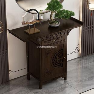 柜家用式玄关柜入户正CWL对门条几客厅墙边装饰物置台中隔断柜