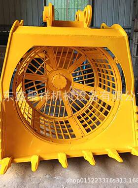 挖掘机动筛FTT旋转分斗20装吨挖机旋转筛载机旋转筛分震斗