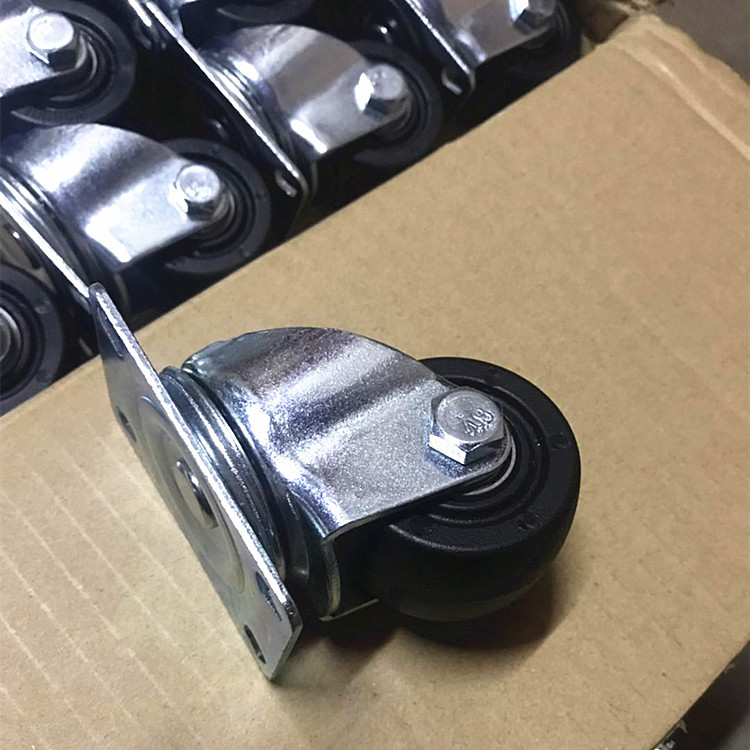 低重心工业重型脚轮加刹承重2寸