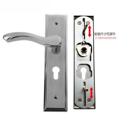 新5369款子门锁室内卧室锁家用门静木锁具卫生间音通用型锁体房门把手