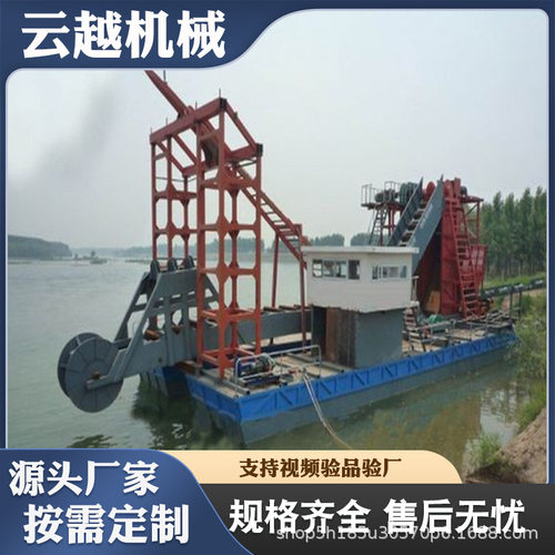 智能小型连续工作抽沙船河道水库采砂挖沙设备操作简单用途广泛