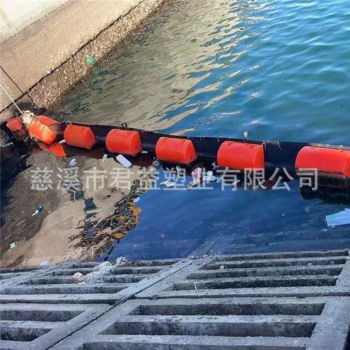 水上警示浮体 码头过往船只拦截浮漂水电站拦污浮排 500*1000