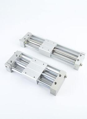 r1mt系列smc磁耦无台式滑0缸径-100QSR行程磁偶式气缸气动元件杆