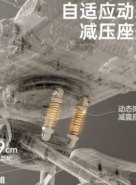 儿BUG8遛车娃坐躺可折可叠高景观轻便推婴车