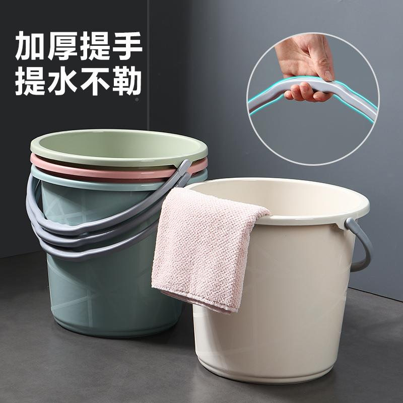 桶装水水加桶CNV家储水塑料桶洗车手提小桶圆号厚学生桶宿舍洗澡