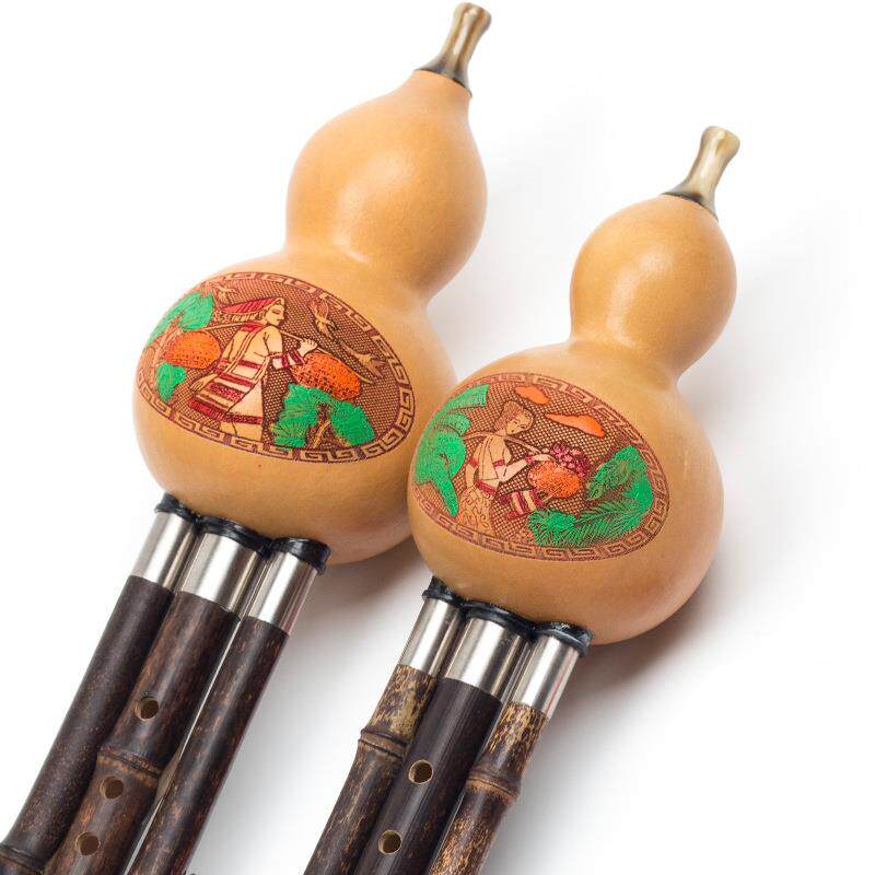 调云南葫芦丝乐器/初专业演奏型天然紫竹降B调/CLKH葫学芦丝