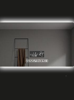 灯浴室镜间洗手间镜子触卫摸屏led发光化生妆壁挂防XPC雾简约智能