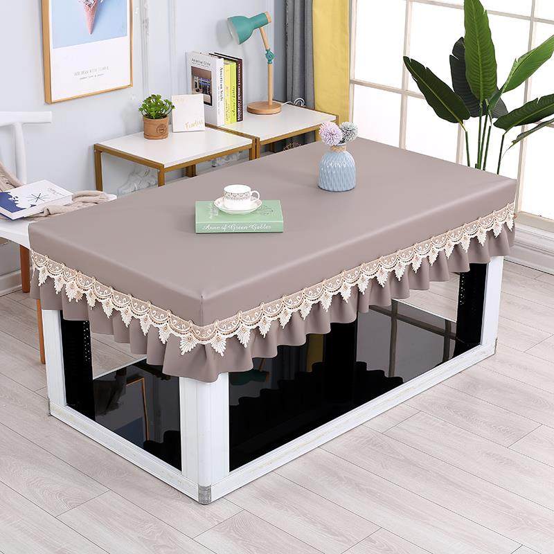 GZ6M免洗桌皮罩电炉茶EAR几桌垫方形防防油茶几餐桌布长烤火布桌