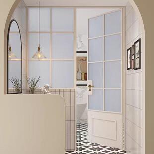 门联窗门法式复古平开卫生间208玻璃门厕卫所房铝合金厨门