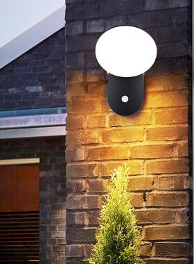 LD台户外壁灯防水庭院灯外墙E露灯阳台超亮大门口感应1030室壁灯