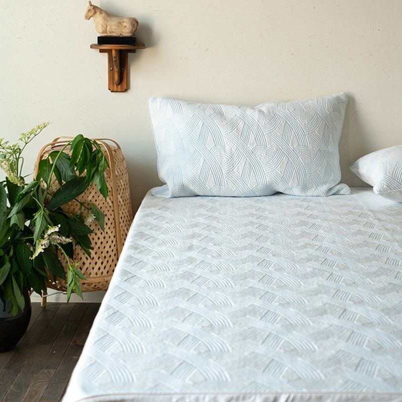 云缇 ICE 3D软凉席三件套夏天空调席子柔软透气床笠式,床上用品,冰丝席,淘宝优惠券,粉丝福利购,淘宝优惠卷