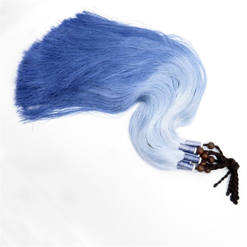 古琴通用琴穗渐变色真丝流苏真蚕丝编制手感爽滑配玉石珠风韵大气