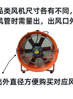 软管风管排气管道帆布通风管道伸缩烟管耐高温防火排烟喷漆房加厚