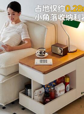 客厅小茶几桌子桌升HTV可小户型家用小移尺型寸可折叠奶油风小降