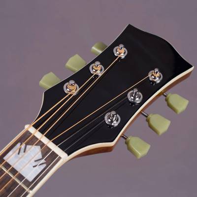 42寸亮光民谣吉他无标初无者牌云杉442沙利比木吉他成人学乐器厂