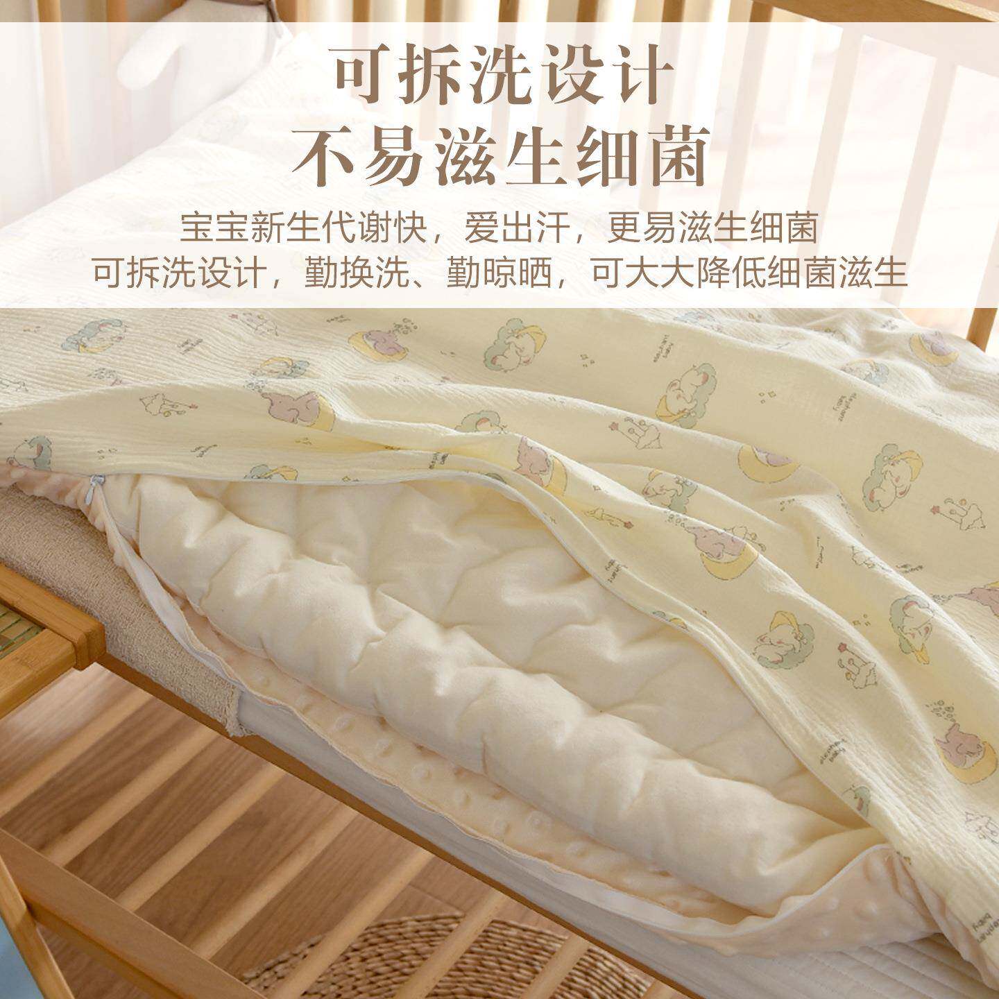 宝秋被冬加厚床褥儿垫新生婴儿451纯棉宝花床垫幼园儿童铺垫子