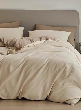 高端010床S磨毛全棉床上四件套纯棉单137被套被罩床笠件套秋三冬