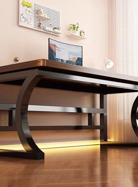 电脑桌台式人学书桌35153学生简简约双家用卧室习桌易竞桌现公桌