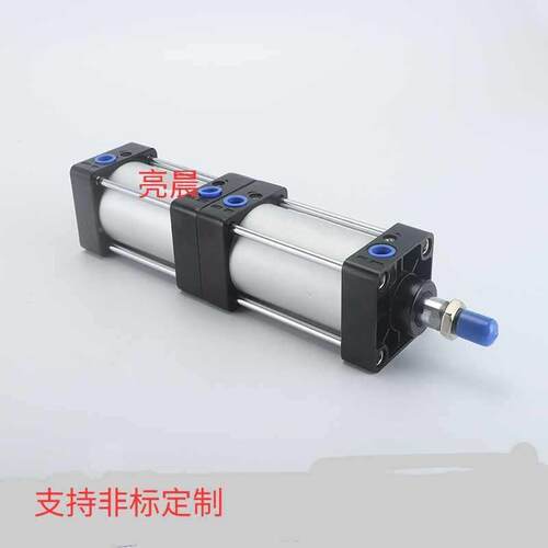 气动SCT亚德客型气X缸倍力多位193置SC3增250/40多层力双串节联非