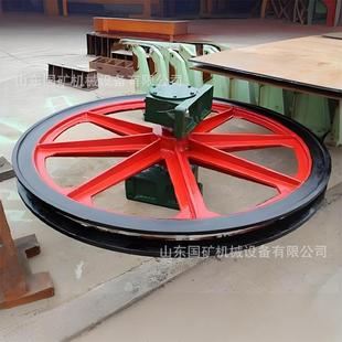 井矿用导向用天轮凿井轮天丝绳800mm结构稳钢定耐磨煤矿凿用游动