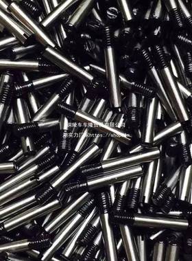 开尾圆柱销45#钢强外MHJX螺纹销GB878螺尾柱销M452-M0一字开口销