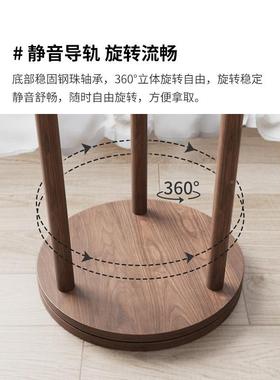 掘素全实木衣落架衣架地卧室家用置物架立式衣帽服子ZHYJ-001客架