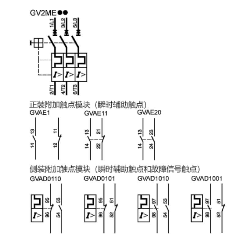 电动机保护器GV2MEGV2PM热磁型马达断路器shinaide三相水泵