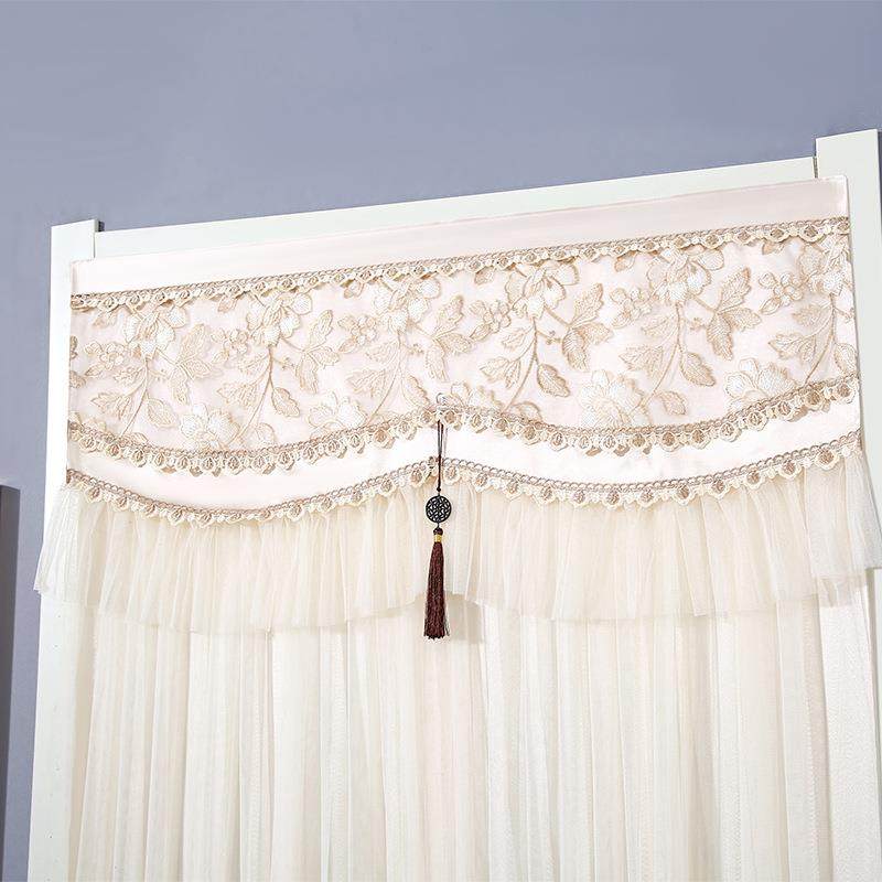 蕾丝门帘卧室蚊厨房卫生间EFX家隔断遮帘四季用不透防纱帘挡帘子,居家布艺,窗纱,淘宝优惠券,粉丝福利购,淘宝优惠卷