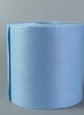 白色业无尘工擦拭纸拭吸SBU油纸擦布25*38大卷纸无纺布除尘纸