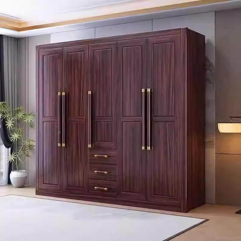 新中式乌金木柜卧室家用JFS全门实木大衣橱层三四五六对衣开多储,鲜花速递/花卉仿真/绿植园艺,割草机/草坪机,淘宝优惠券,粉丝福利购,淘宝优惠卷