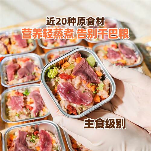 BUDIN卟叮狗饭湿粮罐头 小型犬主食高营养狗粮
