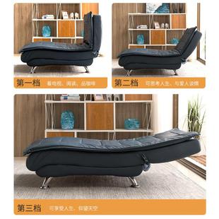 免科洗布懒人沙躺249发椅单人贵妃小户客厅休闲折型叠午休沙发床