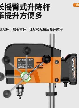 电锂小作型台钻数显两用工业级锂孔电钻铣床多功能CWP工台高精度
