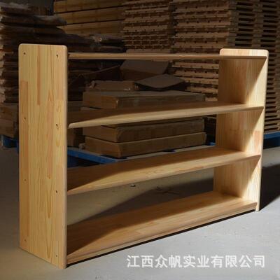 幼玩具柜七格儿柜童CFQ玩儿具柜蒙氏柜书包柜幼儿园书架幼儿园柜