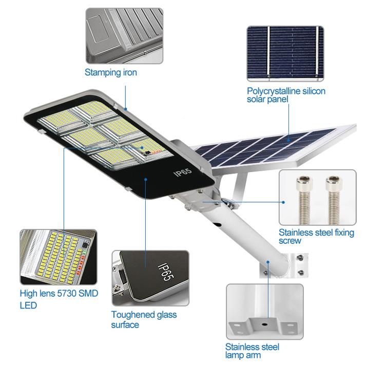 新款路太阳能庭院灯家用MLR人体应超感亮大功率防水带杆户照明灯