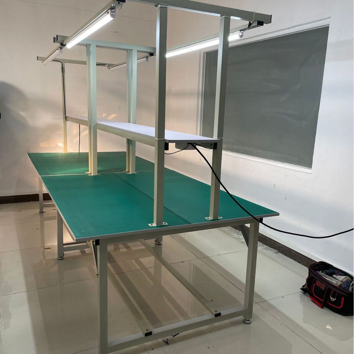 防静电带灯铝型材工作台