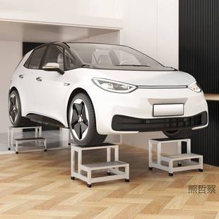 带轮子踏步台阶梯工业梯子扶手梯加厚登高装卸车二三步梯户外楼梯