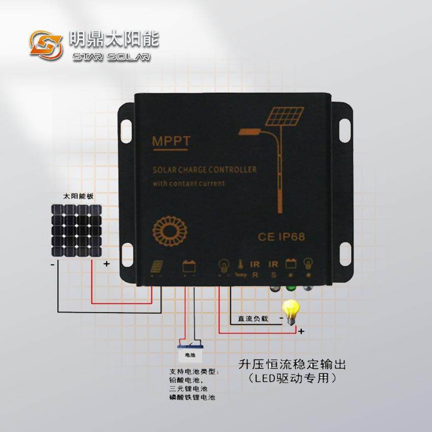 N制EW4EW12JVNV2V全V自动通用型光伏板充电控调节器太阳能控制器