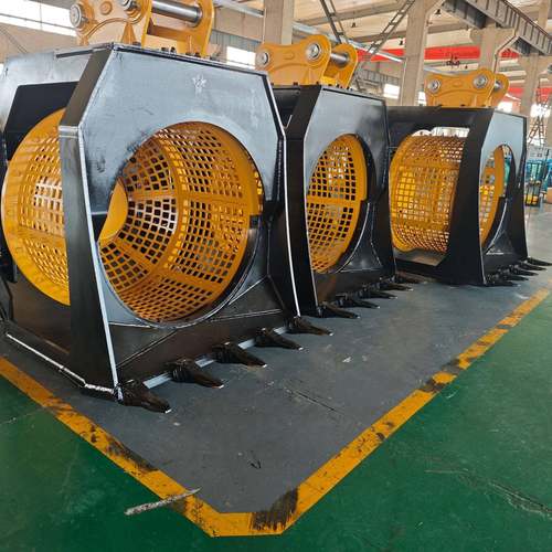 迪悍挖机掘WEB筛掘分斗挖分机配件大全微挖属具挖机筛斗矿石筛分