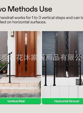 DQG工厂直销家用铁艺手户阶外台扶扶手楼梯手花园扶庭院防滑安全