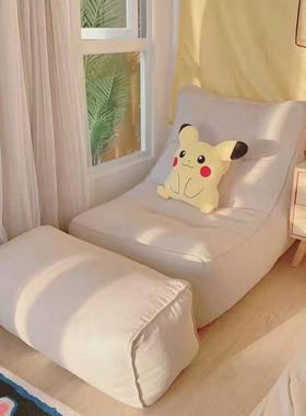 懒椅人沙长条榻榻米单人阳台小躺户型JMP靠椅发卧室客厅懒人沙发