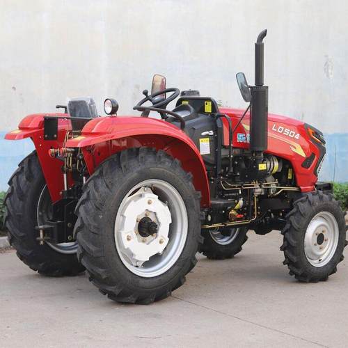 501015型马力中拖拉拖机1550马-力四驱单缸拉机超低矮四轮拖拉机