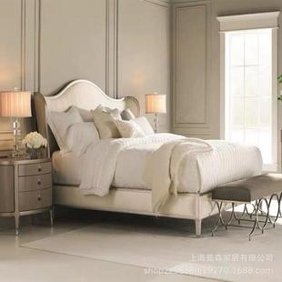 欧婚式 36床主卧轻奢网红木大床现代简约1.5公 主实床1.8米双人012